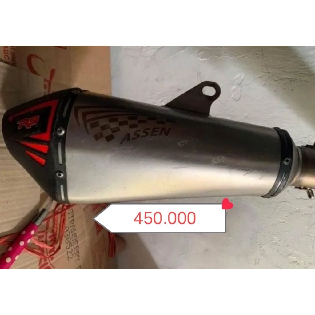 silincer knalpot r9 assen original