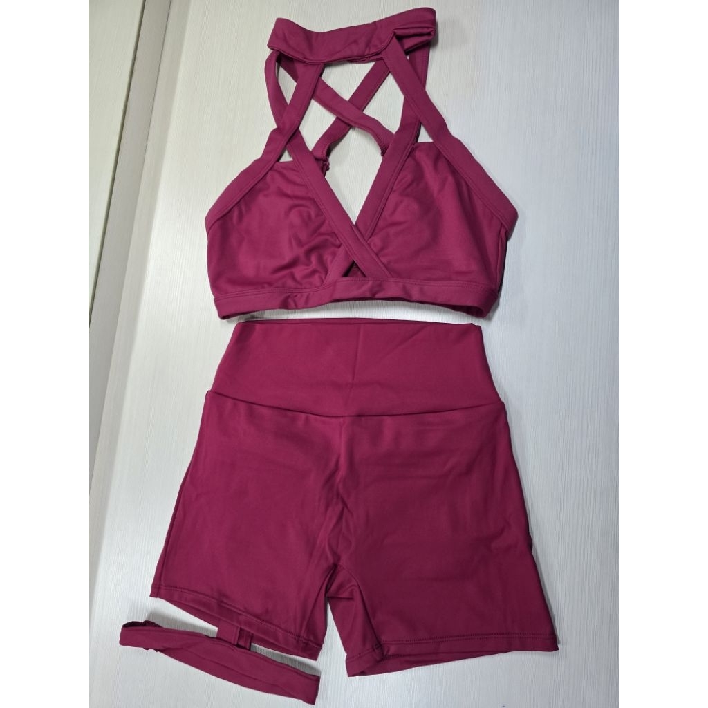 Sport bra set legging short