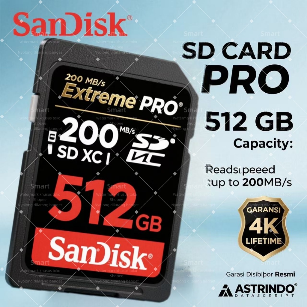 SanDisk Official Store ID Ultra Extreme PRO 512GB 256GB 128GB 64GB 32GB 16GB Micro SD TF Memory Card
