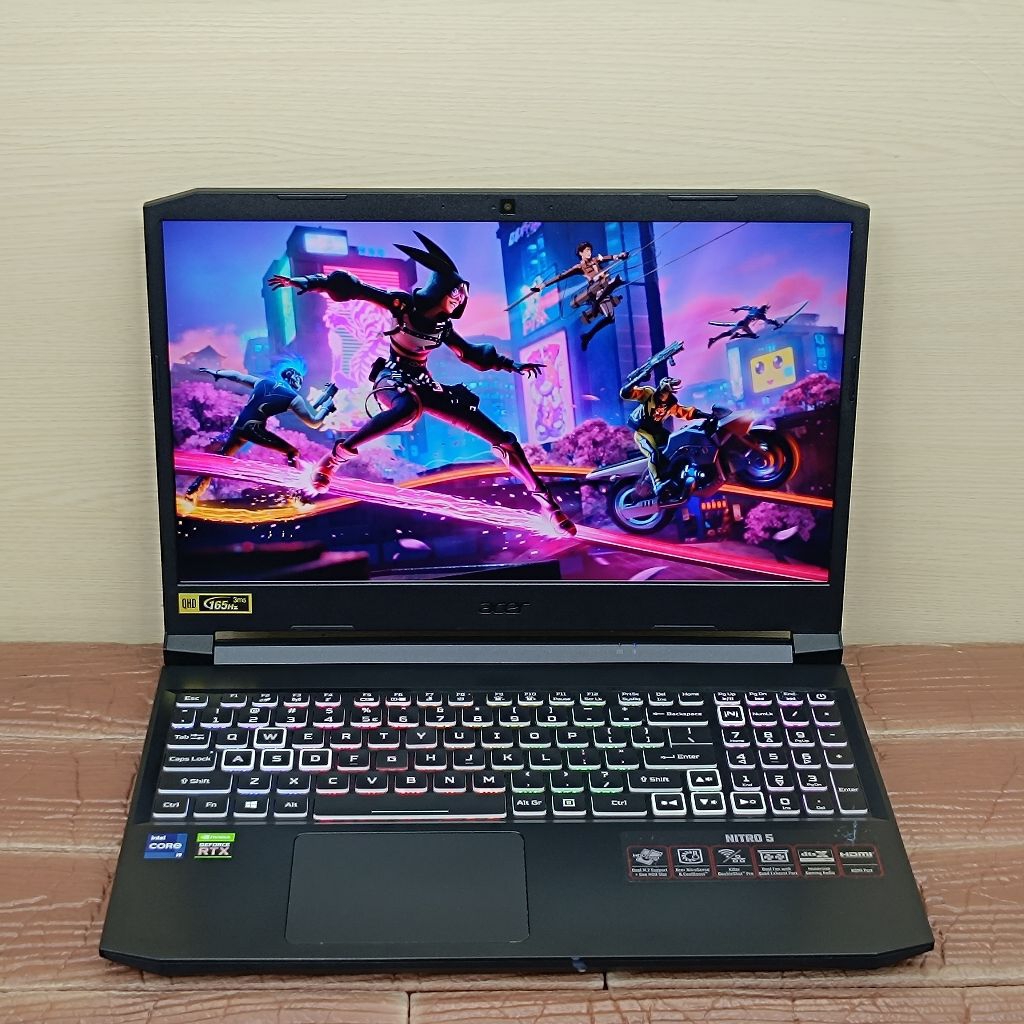 Laptop ACER NITRO 5 GAMING AN515-57 Intel Core i9-11900H RAM 16GB SSD 512GB RTX 3060 GEN11 QHD 165Hz