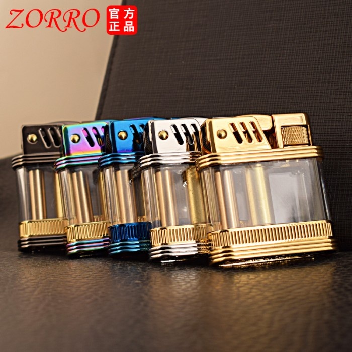 Zoro Korek Api Lighter Transparan Z716 Hadiah Elegan