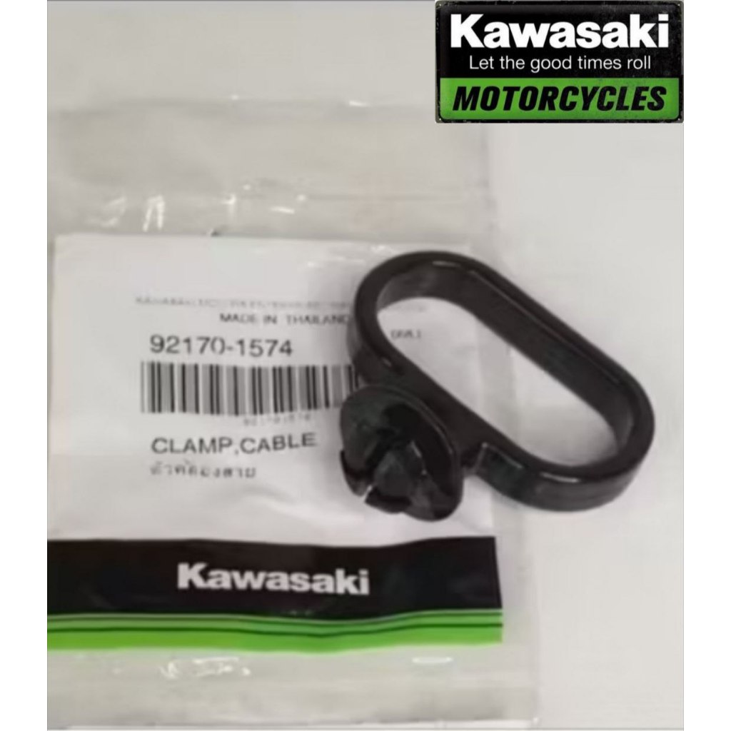 Karet Klem Gantungan Kabel Speedometer Kilometer Ninja R RR SS Asli BARU Kawasaki