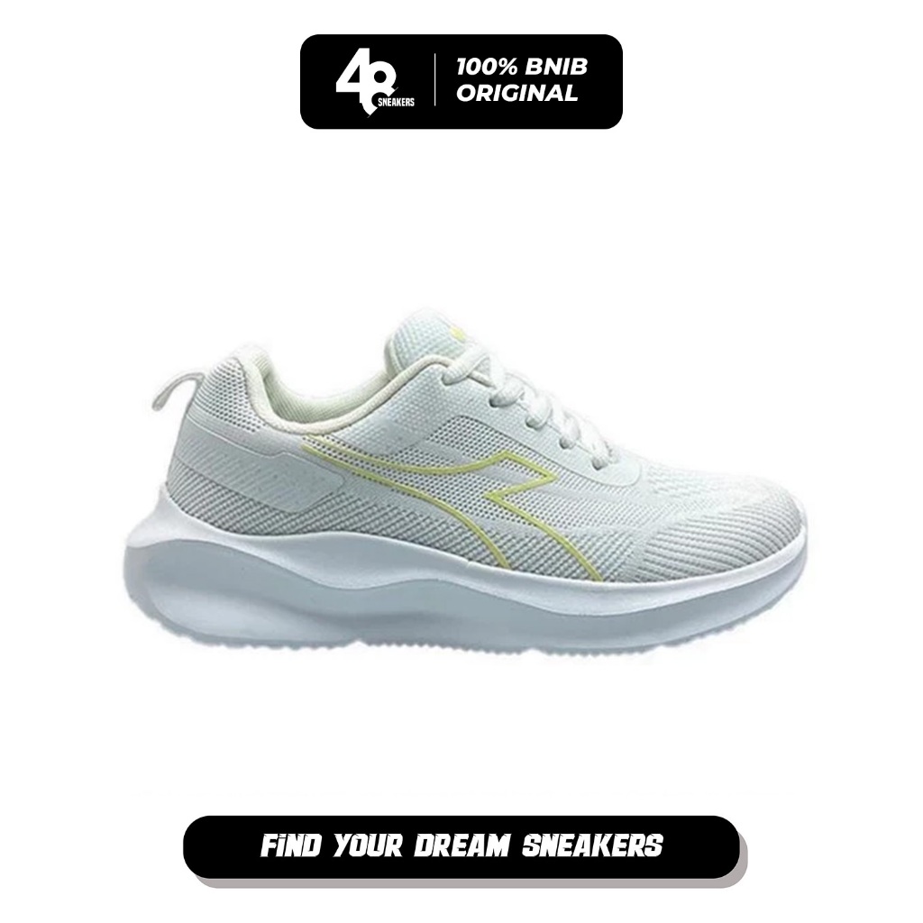 Sepatu Lari Wanita Diadora Merrick White (DIAX24F0908W) Original