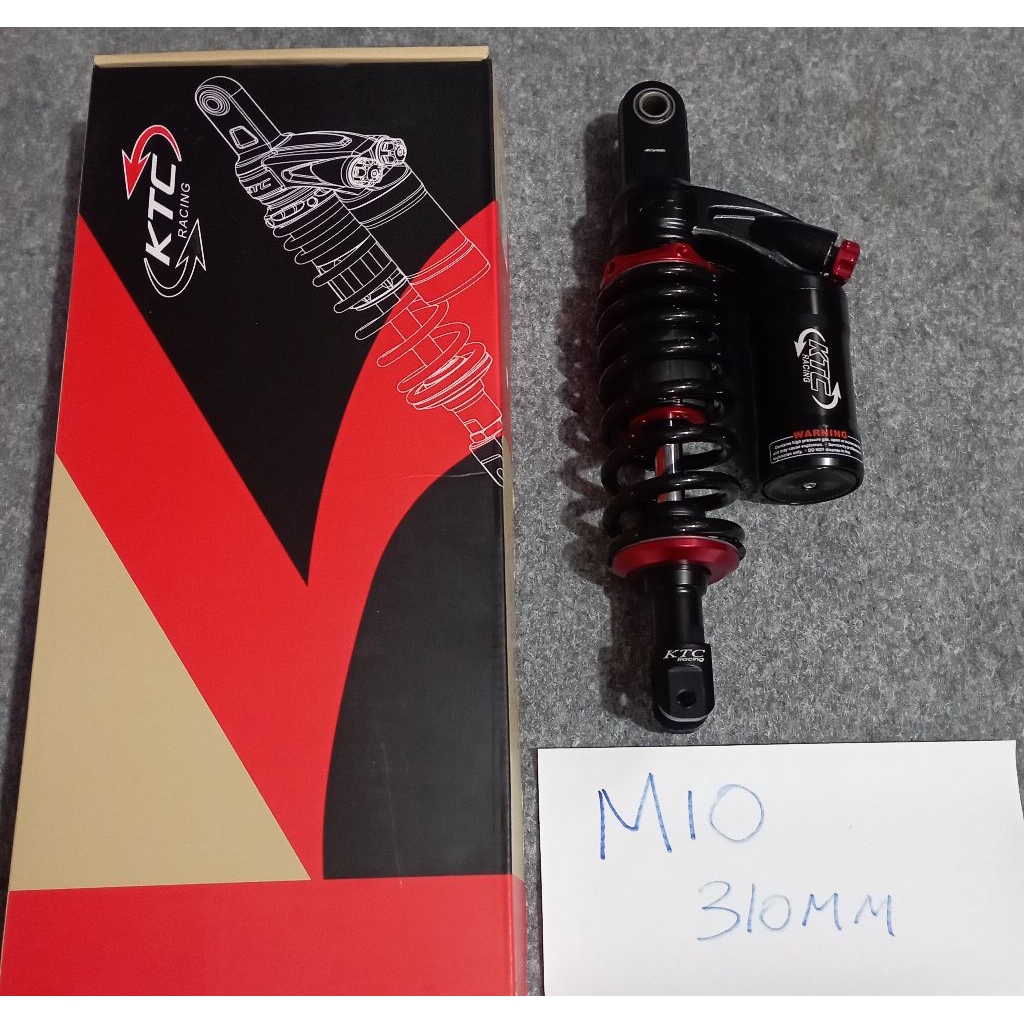 Shock KTC Gufo 310 MM Mio Beat Karbu Scoopy Karbu Black Red Original KTC Racing