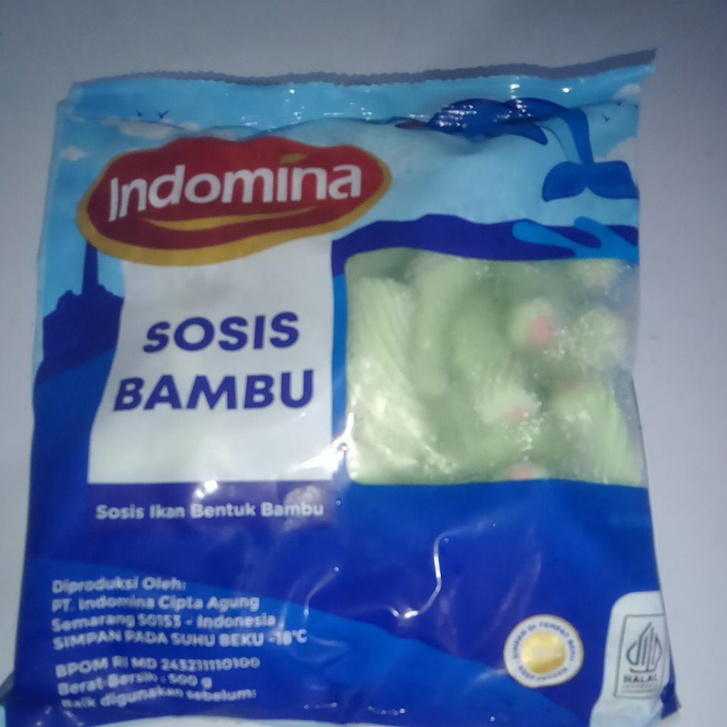 INDOMINA olahan ikan sosis bambu 500gr