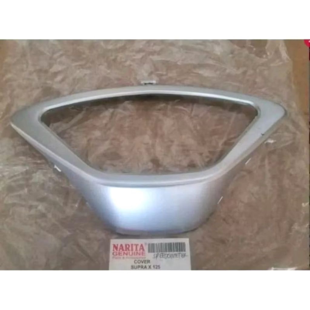 cover list speedometer silver honda supra x 125 old tahun 2005-2008