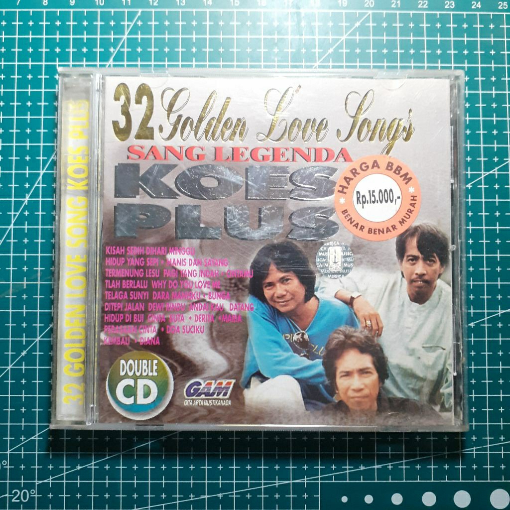 CD Koes Plus - 32 Golden Love Songs