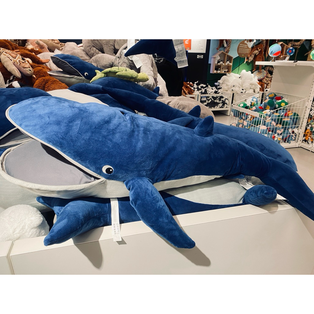 IKKEA BONEKA PAUS BIRU 100cm