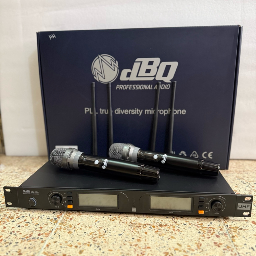 Mic Wireless Professional dBQ dB-200 Original