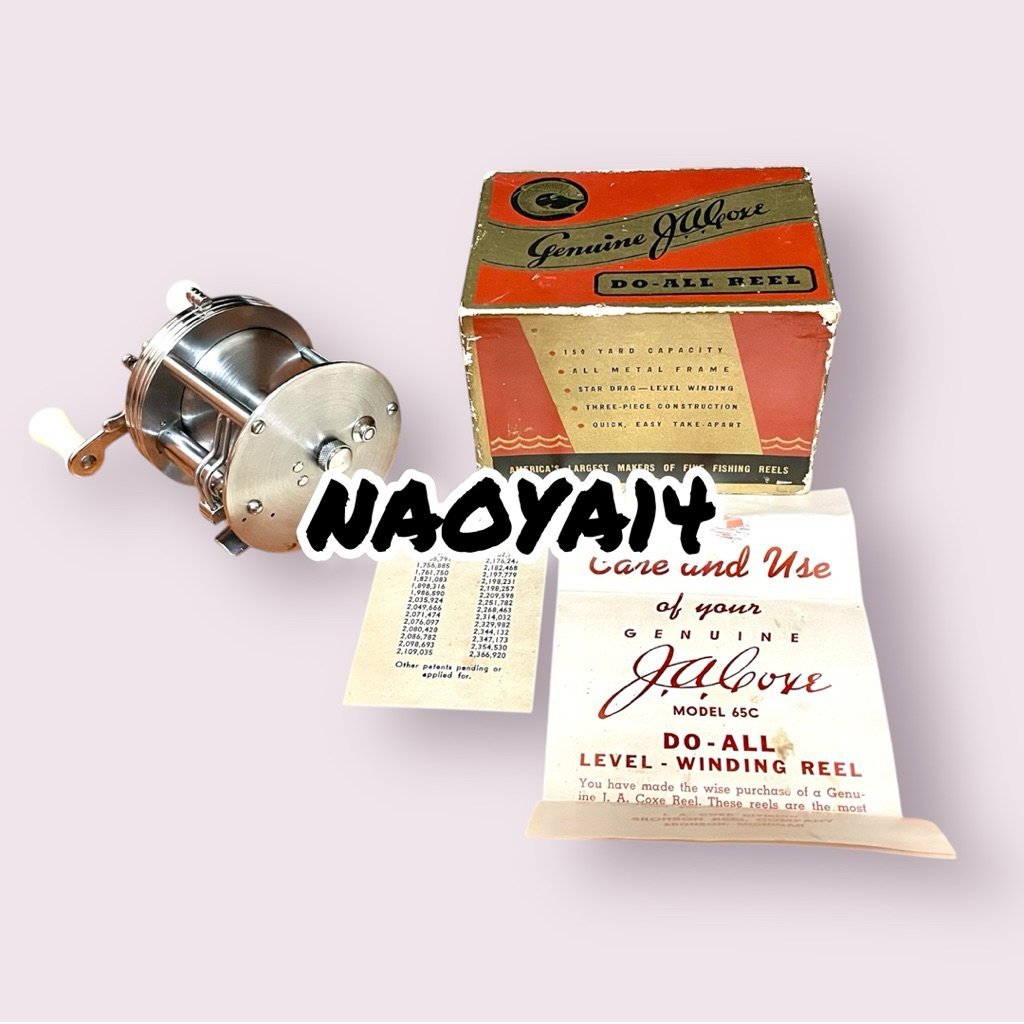 REEL VINTAGE RARE ITEM JA COXE DO-ALL 65C