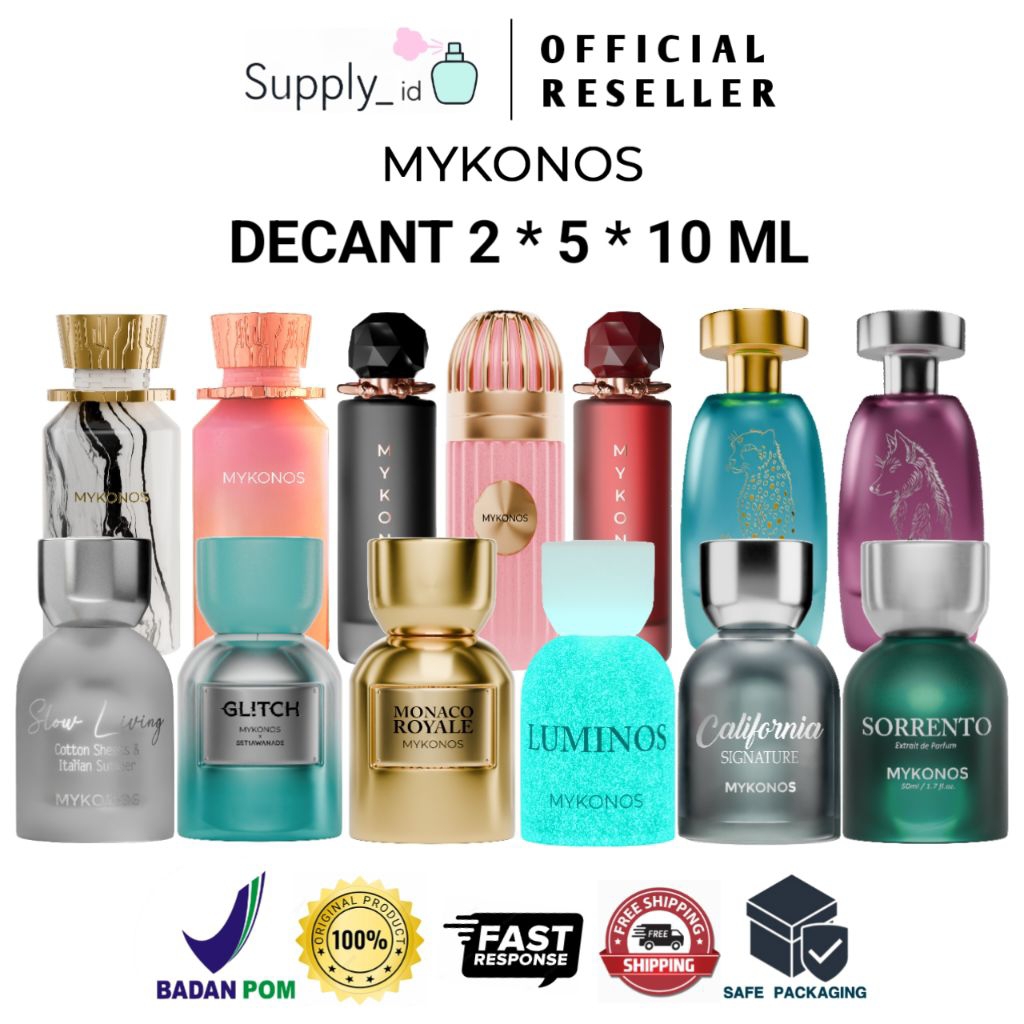 Decant Share | MYKONOS All Varian Extrait de Parfum - 2ml - 5ml - 10ml