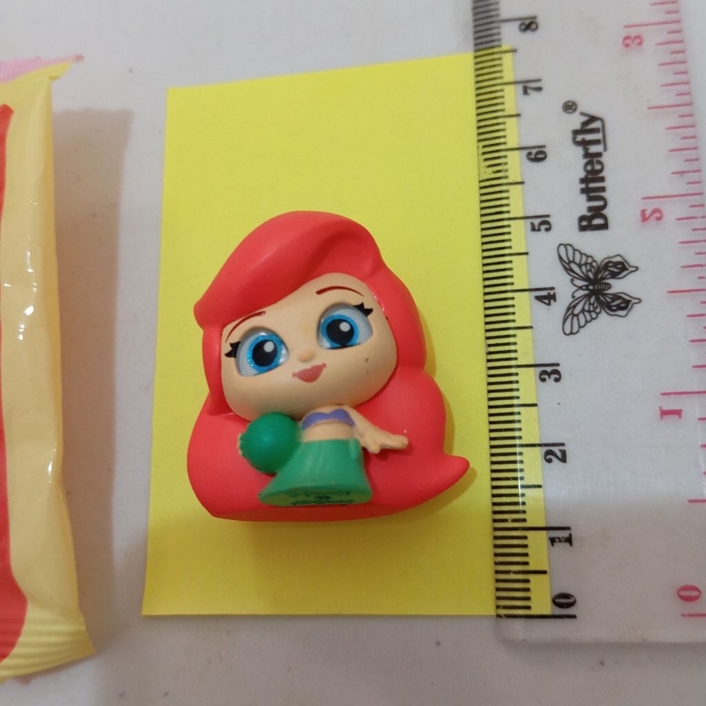 Disney Mermaid Ariel Doorables Mini Action Figure Aril Putri Duyung Original