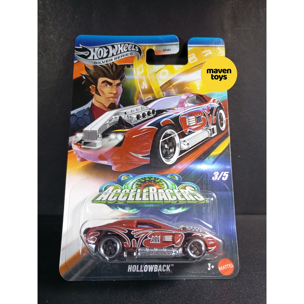 Hot Wheels Silver Series / Hotwheels Silver Series - ACCELERACER - HOLLOWBACK