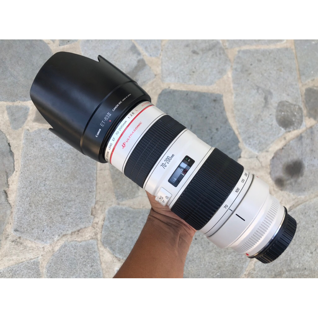 Lensa Canon 70-200mm f2.8 Non is