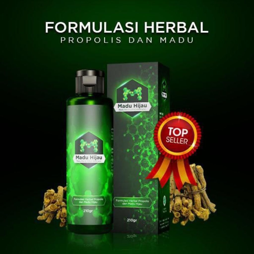 Madu Hijau 210gr - Herbal Putih Indonesia