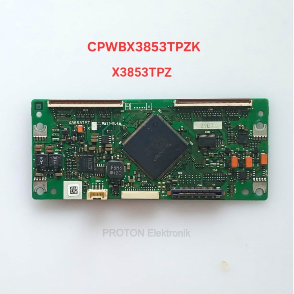 Tikon LCD TV Sharp Aquos LC 37A65M LC-37A65M tcon panel Timing Control Board X3853TPZ ST-ML4 CPWBX38