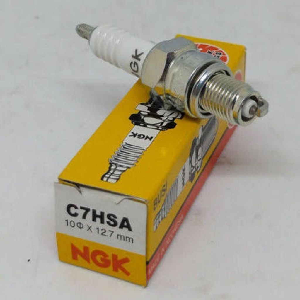 busi NGK C7HSA busi motor bebek honda mio jupiter shogun revo