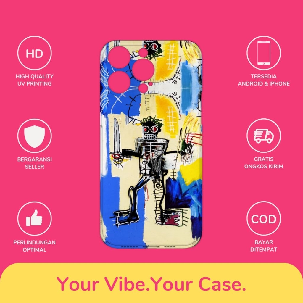Custom Case Motif Graffiti All Type Hp