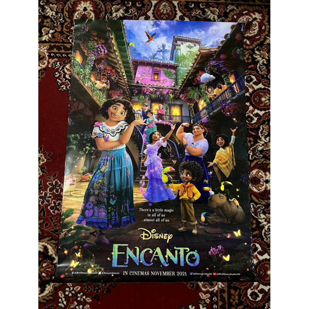 POSTER ORIGINAL MOVIE  POSTER FILM - ENCATO - EX BIOSKOP