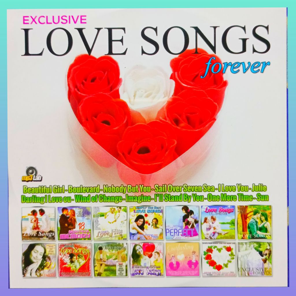 Kaset audio musik mp3 barat love song forever album terbaik