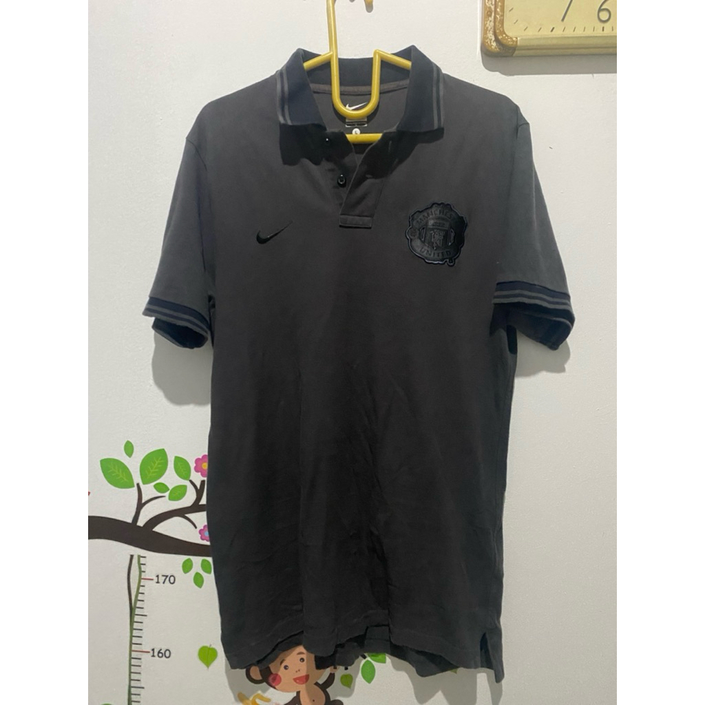 nike manchester united polo shirt ori