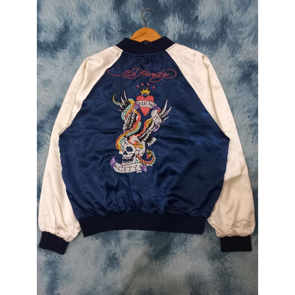 Jaket Ed Hardy Sukajan Jacket