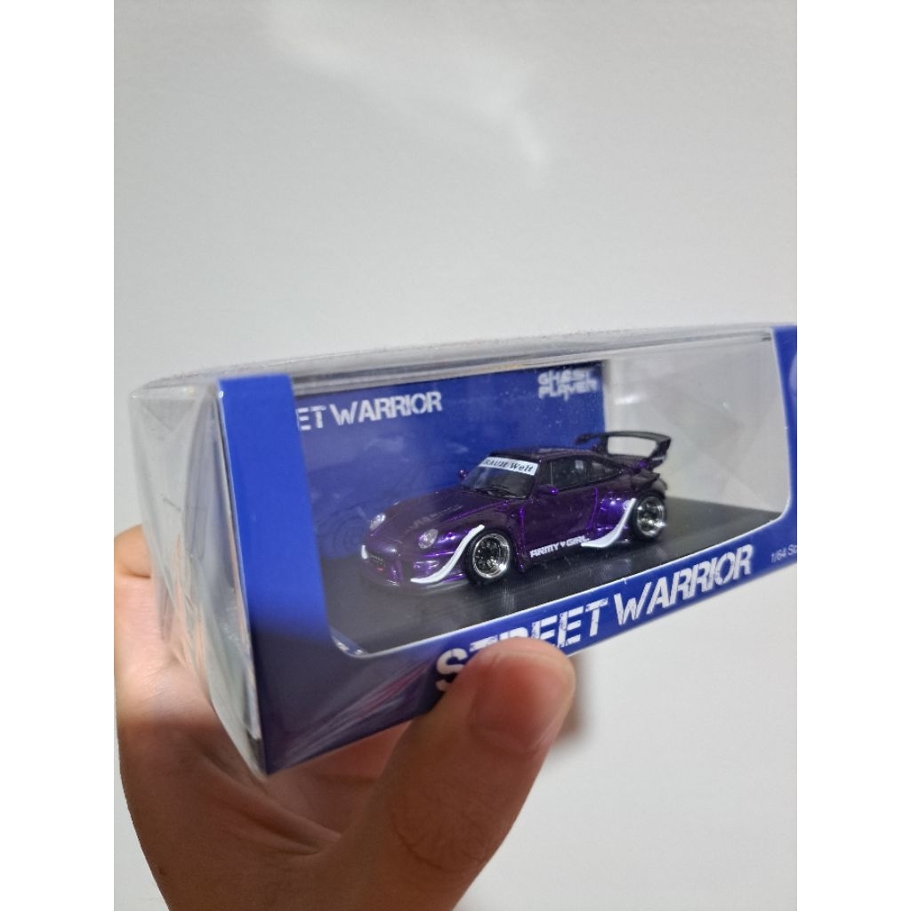 Street Warrior Porsche RWB Army Girl Purple