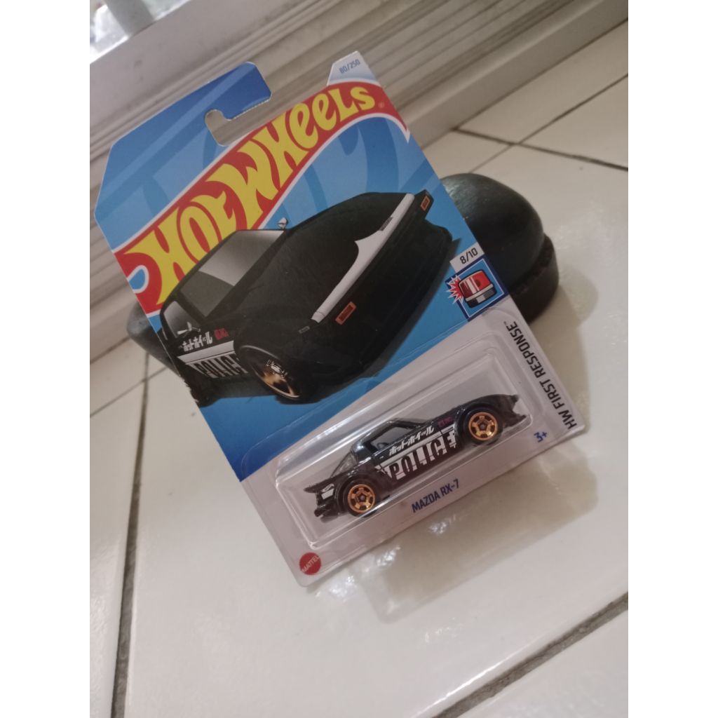 hotwheels mazda rx-7 hitam
