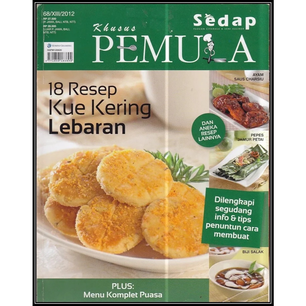 Buku Preloved - Majalah Sedap Sekejap Khusus Pemula Edisi 68/XIII/2012