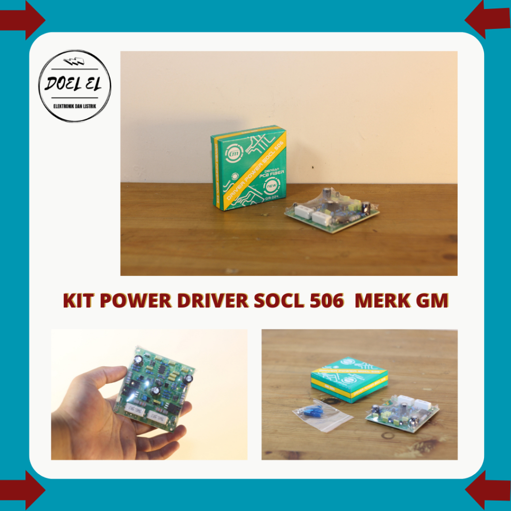 KIT POWER DRIVER SOCL 506 GM 024 | KIT POWER DRIVER
