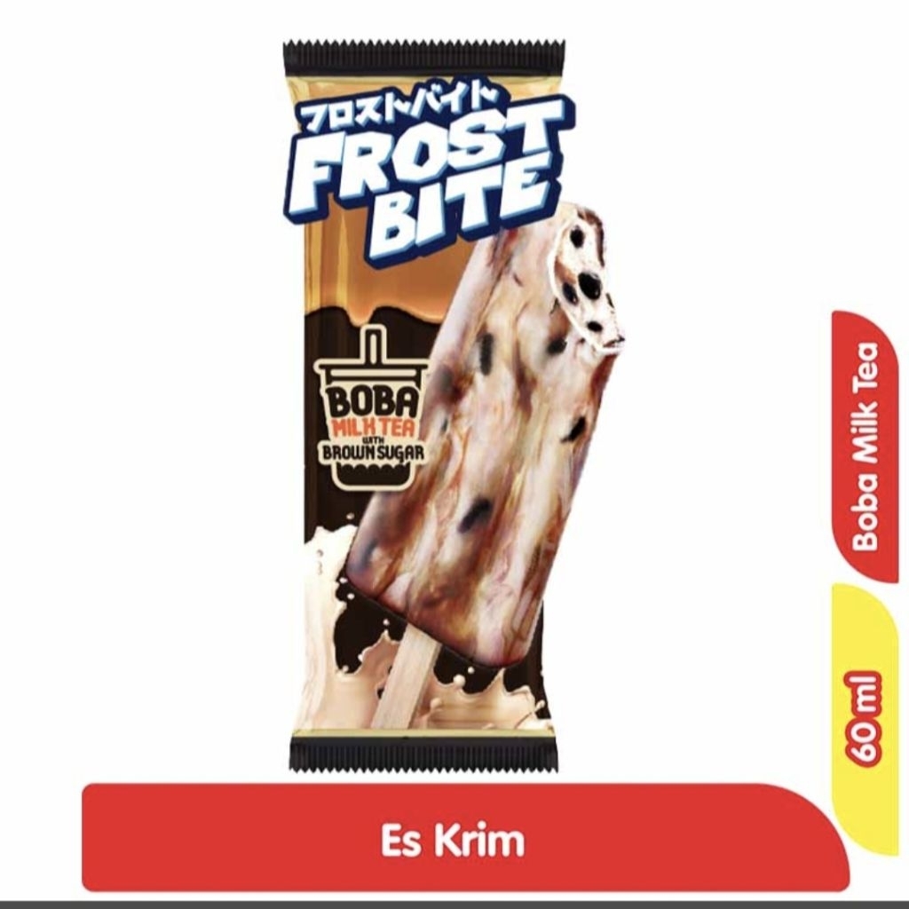 Glico wings ice cream bobba milk tea 45 ml