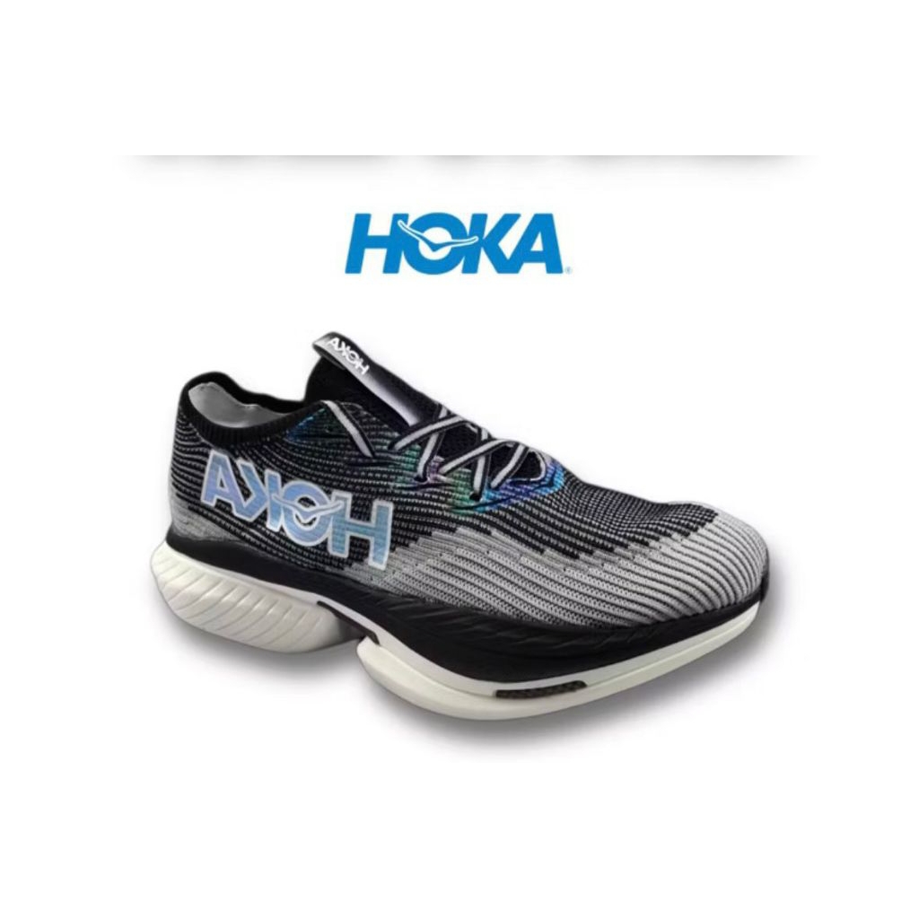 Sepatu Running Cielo Black White