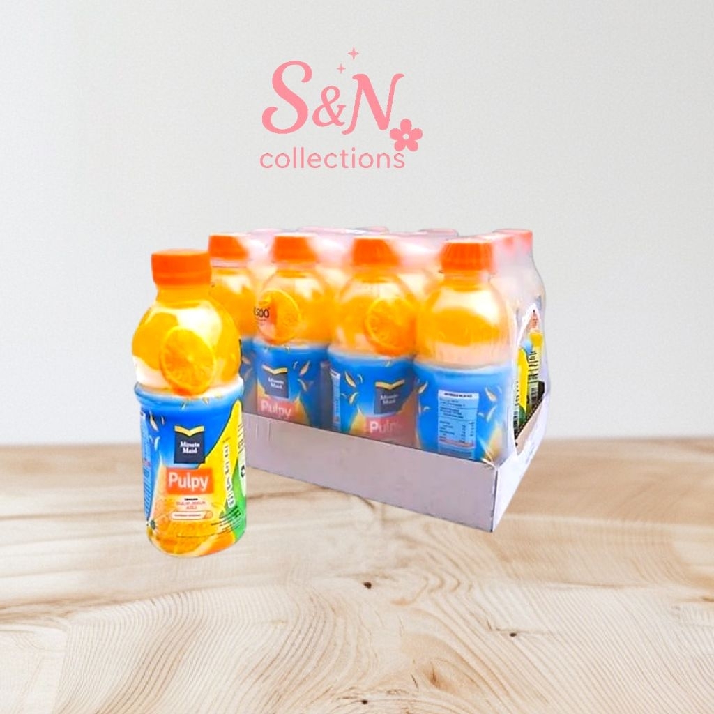 Minute Maid Pulpy Orange 1dus isi 12 pcs X 300ml