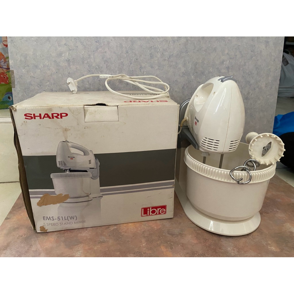 PRELOVED Stand Mixer Sharp Libre EMS-51L(W)