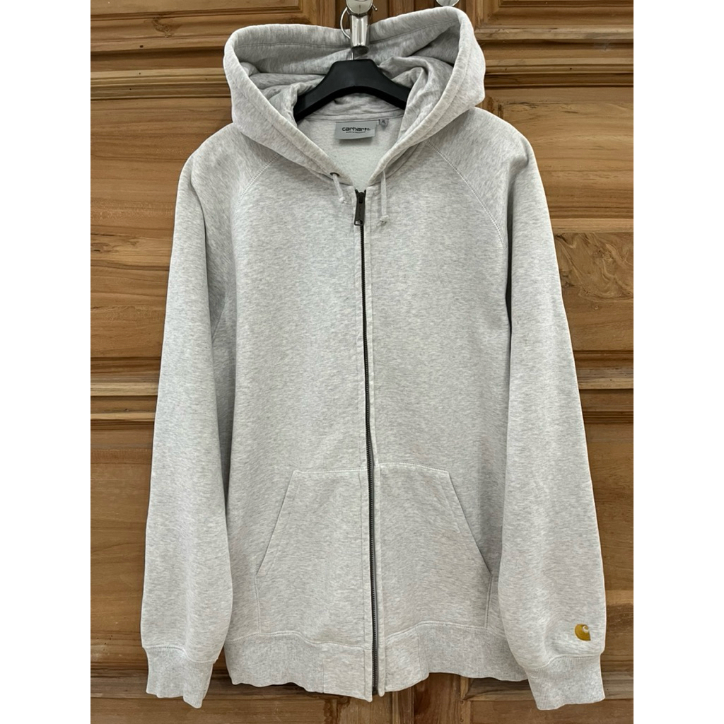 Hoodie Zipper Carhartt Work In Progres Autentic