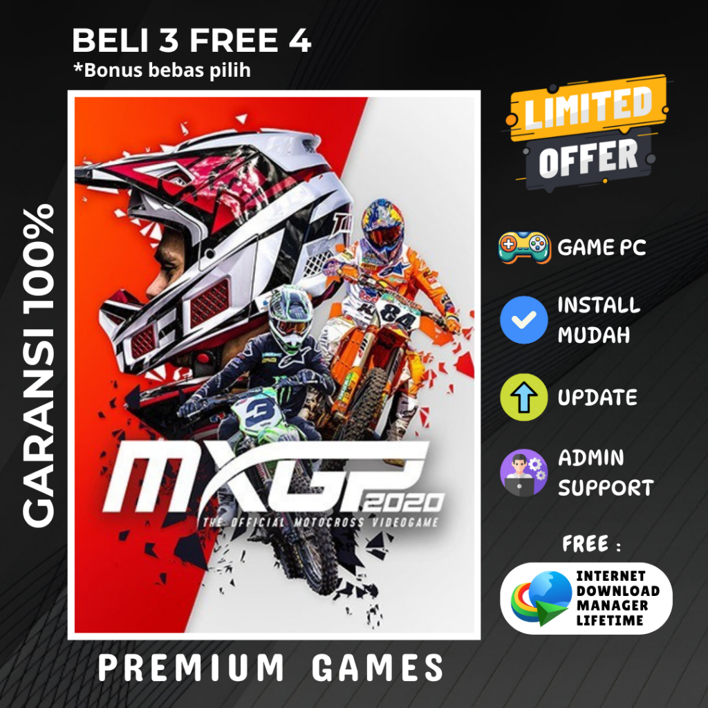 MXGP 2020 The Official Motocross Videogame | Game PC | Game Laptop | Game Komputer