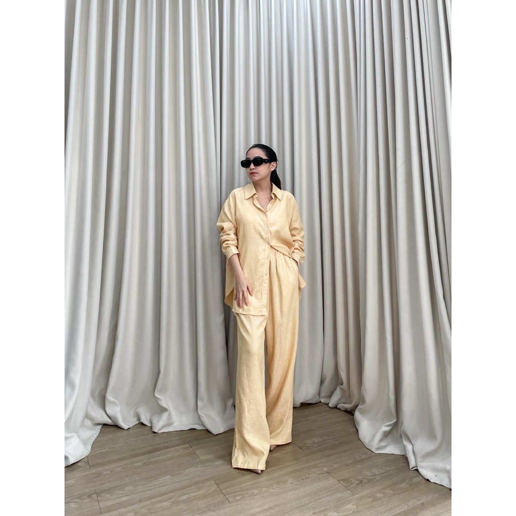 Elize set/setelan wanita/linen set/setelan hijab friendly