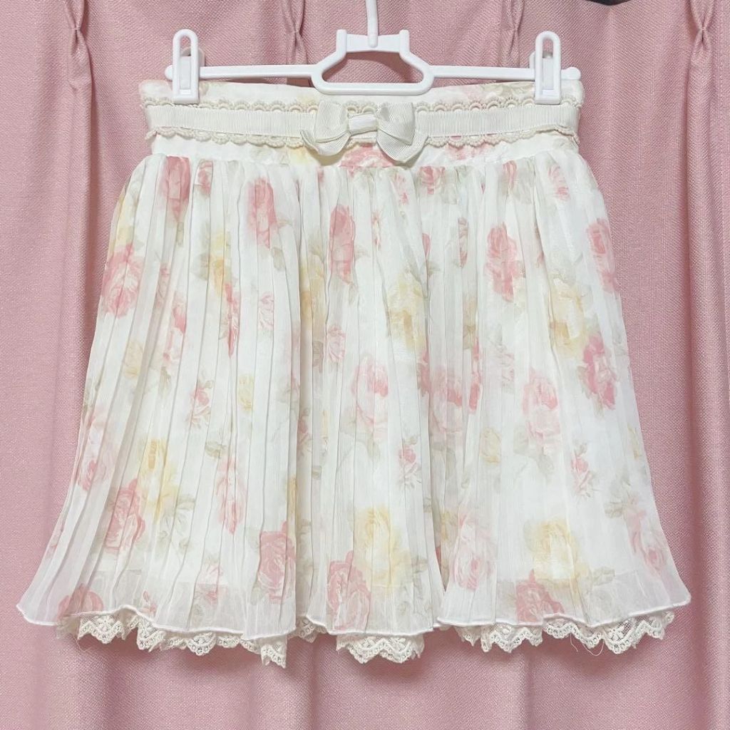 Ready Stok Liz Lisa Floral Skirt Rok