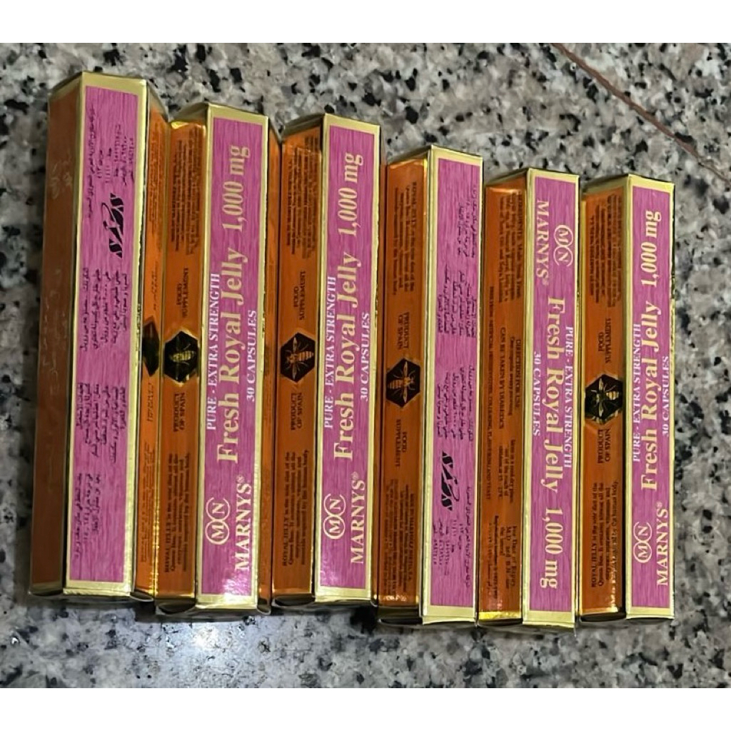 Fresh Royal Jelly Marnys 1000 MG Original Saudi Isi 30 Kapsul Original NAHDI MEKKAH