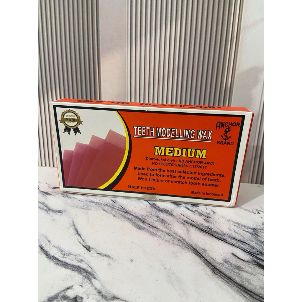 Wax Anchor Medium | Wax Behel | Lilin Ortodonti Medium | Wax Ortodonti | Wax Pelindung Braket | Lili