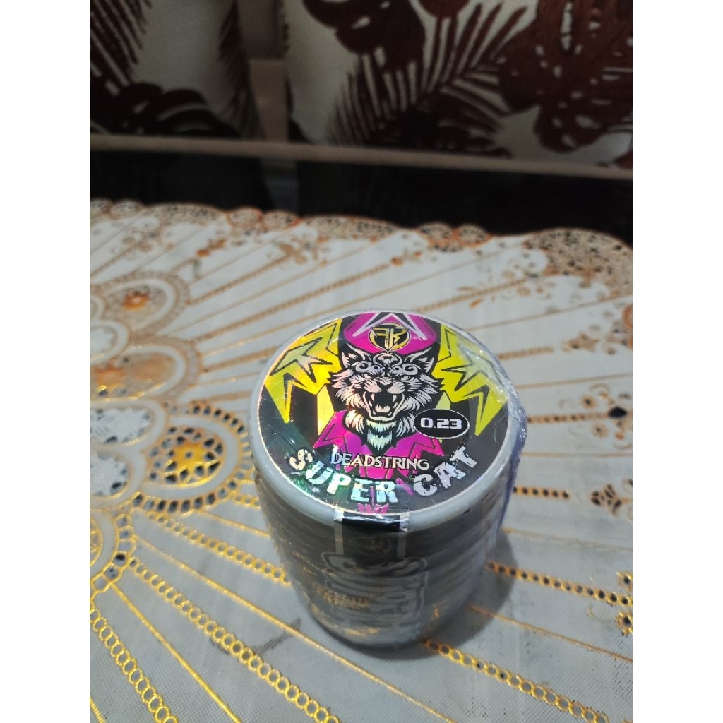 GELASAN  MATOT,,,SUPER CAT ,, bahan abu, 6000 yard, size 023