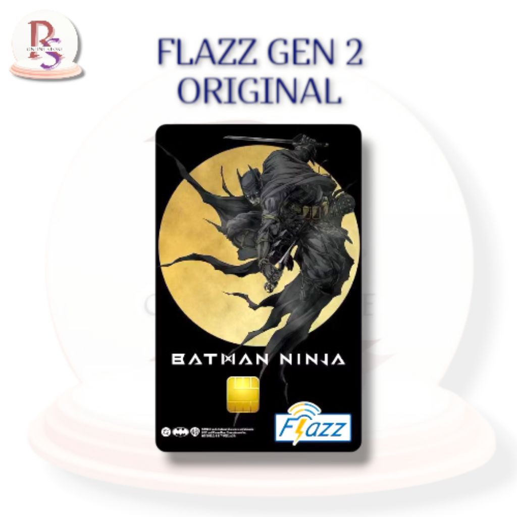 KARTU ETOLL FLAZZ BCA GEN 2 ORIGINAL SUPPORT NFC - BATMAN NINJA