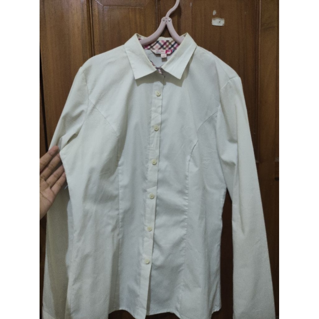 preloved kemeja putih slimfit