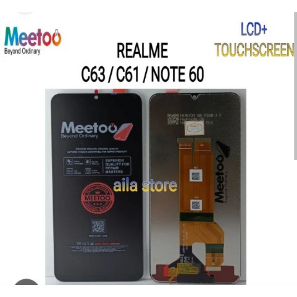 Lcd realme note 60x
