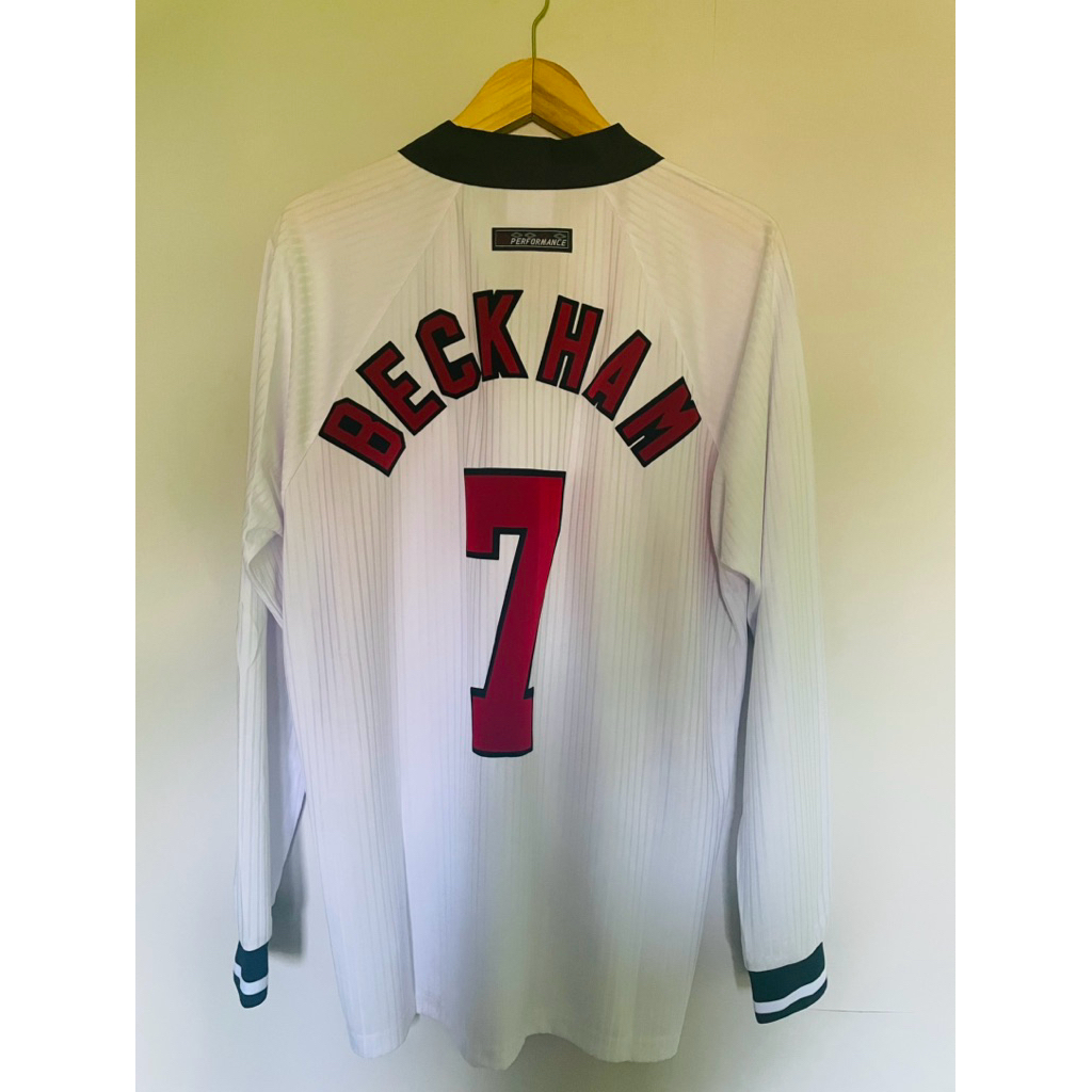 Jersey Retro Ls Inggris Home 1998 Long Slevee