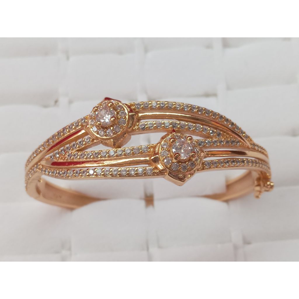 Vin Jewelry - Veronica - Gelang Tangan Titanium Asli Bangle Anti Karat Cantik Elegan - Perhiasan Wan