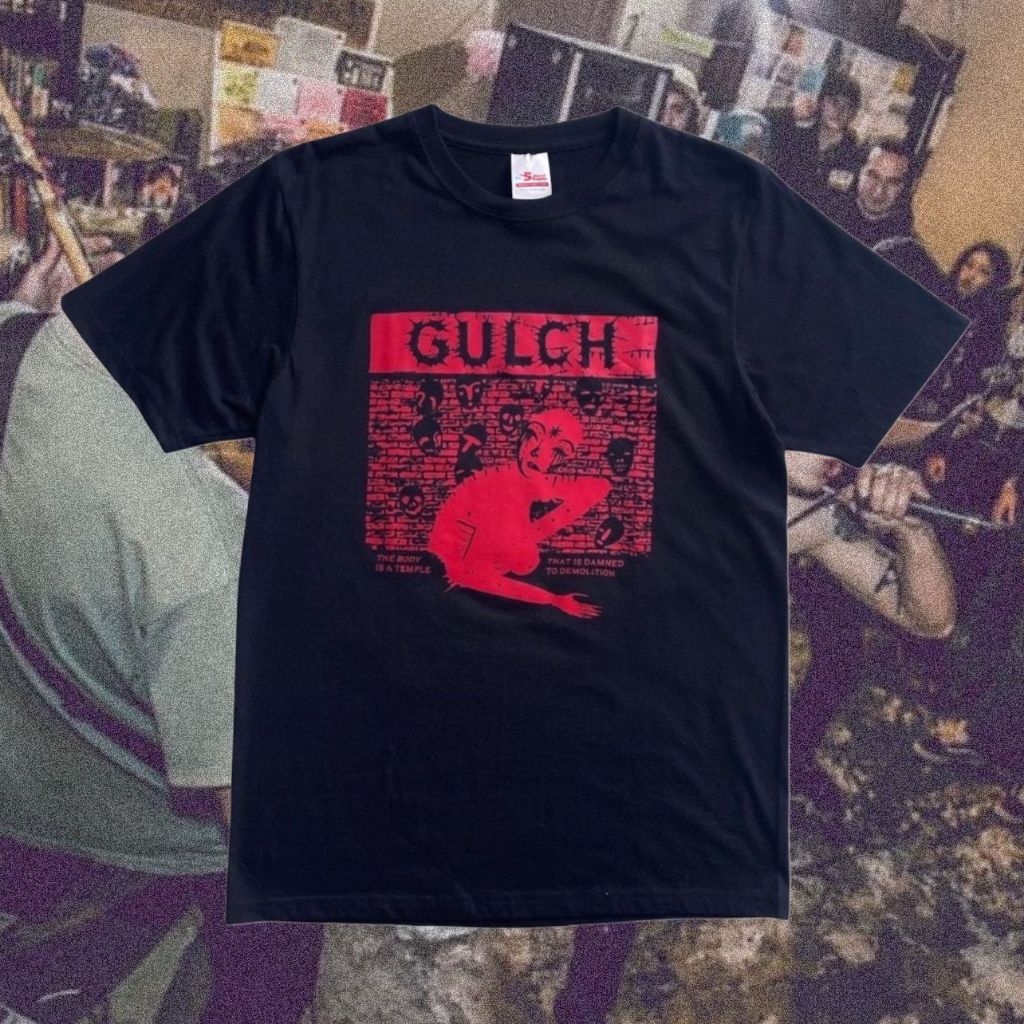 Kaos band GULCH / HARDCORE PUNK / Black