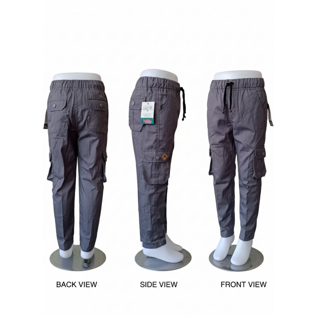 celana cargo anak laki-laki usia tanggung