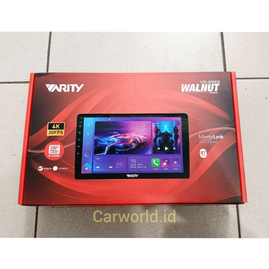 Headunit Android 9 inch 2/32 JEC Audiobank Varity