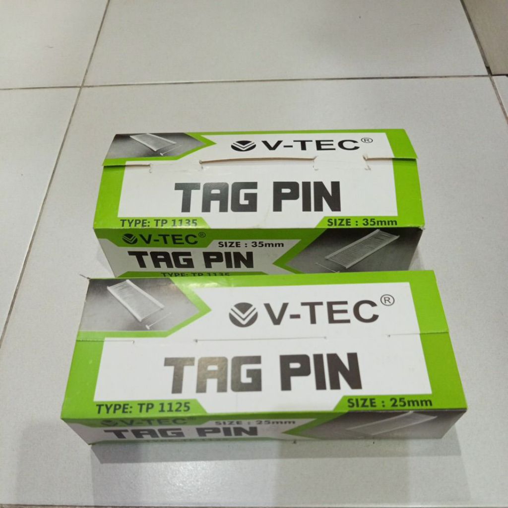 Tag pin vtec 25mm dan 35mm